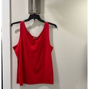Avenue Vibrant Red Tank Top